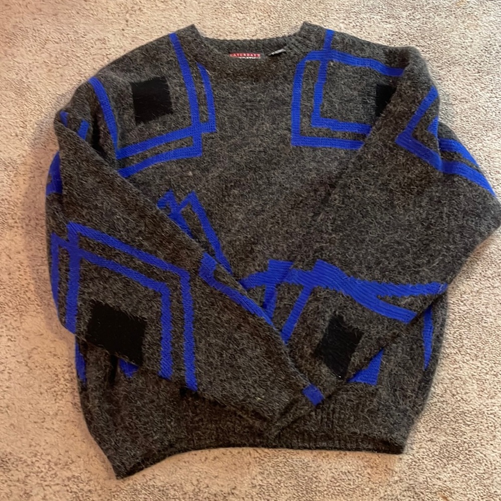 Oversized Vintage Knit Sweater